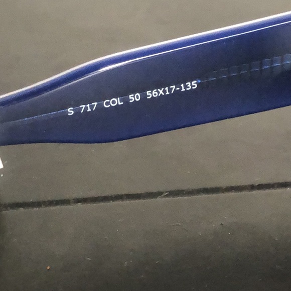 Roberto Steffani blue and purple woman’s sunglasses - Picture 4 of 7